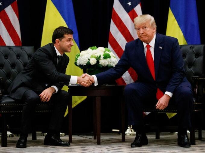 Wolodymyr Selenskyj und Donald Trump