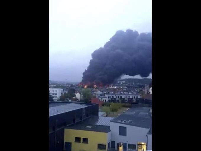 Feuer in nordfranzösischer Chemiefabrik