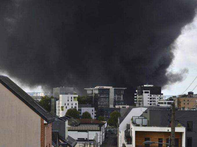 Feuer in nordfranzösischer Chemiefabrik