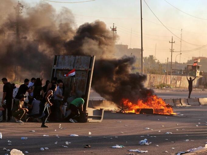 Protest in Bagdad