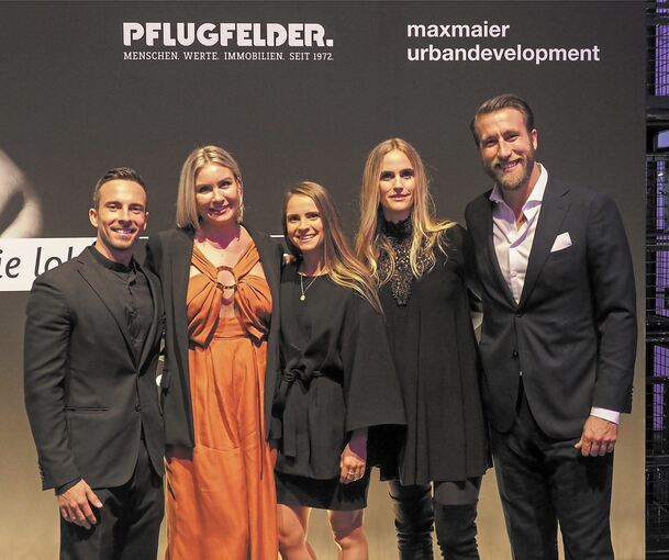 Die Organisatoren von „United 4 Kids“ (von links): Max Maier, Sarah Pflugfelder, Madlen Maier, Sina Hensel und Julian Pflugfelder. Foto: Holm Wolschendorf