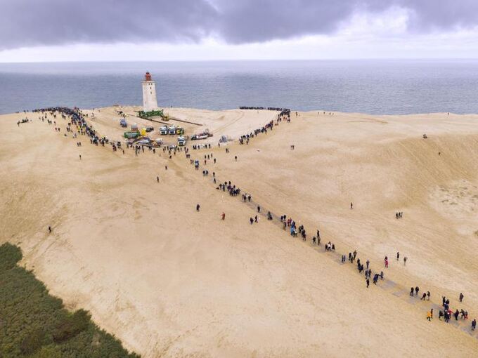 «Umzug» des Leuchtturms «Umzug» des Leuchtturms
