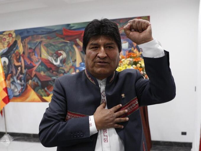 Wahlsieger Morales