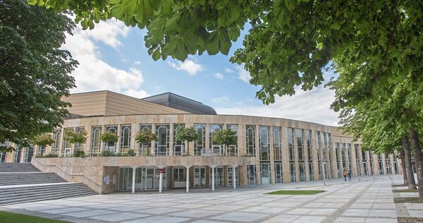 Das Forum am Schlosspark ist kultureller Mittelpunkt und Wahrzeichen der Stadt. Wie geht es mit dem Gebäude weiter?