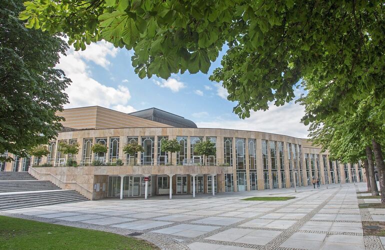 Das Forum am Schlosspark ist kultureller Mittelpunkt und Wahrzeichen der Stadt. Wie geht es mit dem Gebäude weiter?
