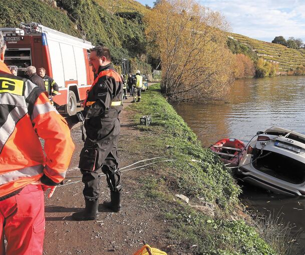 Die Einsatzstelle liegt direkt am Neckartalradweg auf Höhe des Tuff-Felsens.