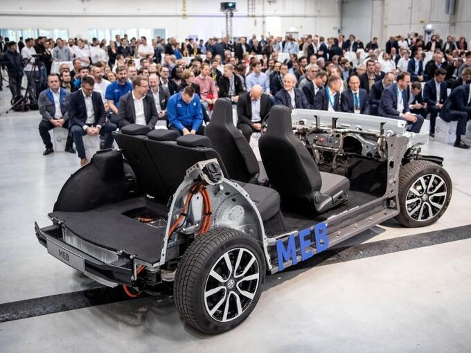 VW - Eröffnung der Produktionsanlage für Batteriesysteme