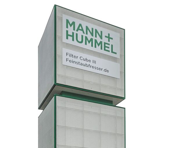 Filtersäule made in Ludwigsburg. Archivfoto: Holm Wolschendorf