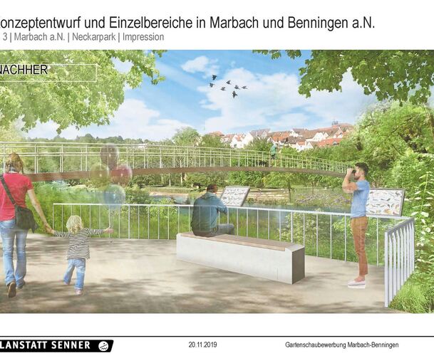 Eine zweite Neckarbrücke könnte Benningen mit der Schillerstadt verbinden.