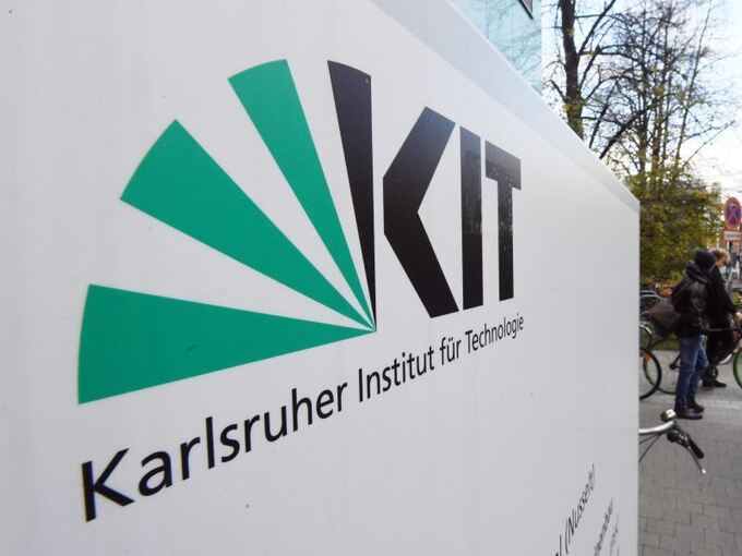 KIT Logo in Karlsruhe