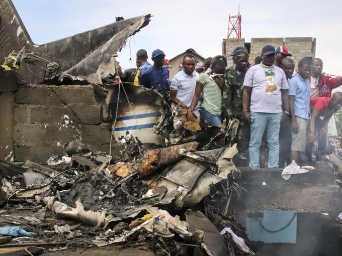 Flugzeugabsturz im Kongo