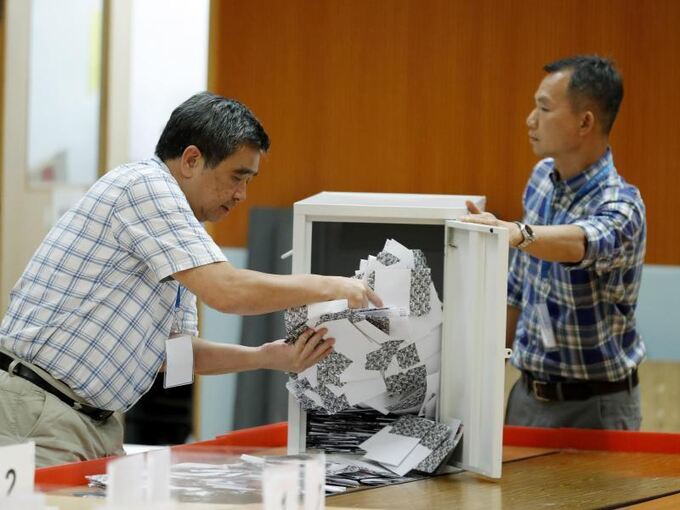 Klarer Wahlsieg für das Demokratie-Lager in Hongkong - Überregionales