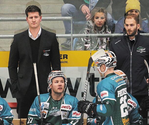 Versucht die Steelers wieder in die Spur zu bringen: Trainer Marc St. Jean setzt auf „kleine Schritte.“Foto: Baumann