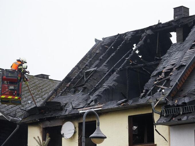 Wohnhausbrand in Mengerskirchen