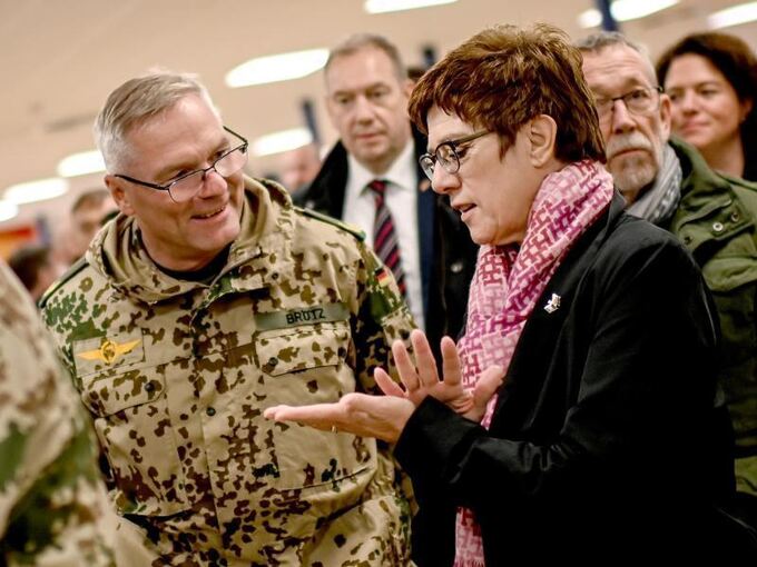 Kramp-Karrenbauer in Afghanistan