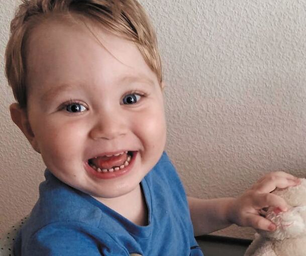 Hoffnung für den leukämiekranken Johannes: Es gibt einen Stammzellenspender für den zweijährigen Jungen aus Ludwigsburg. Foto: privat