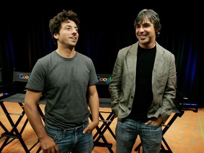 Sergey Brin und Larry Page