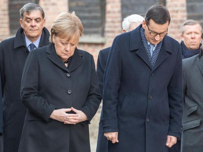 Merkel in Auschwitz