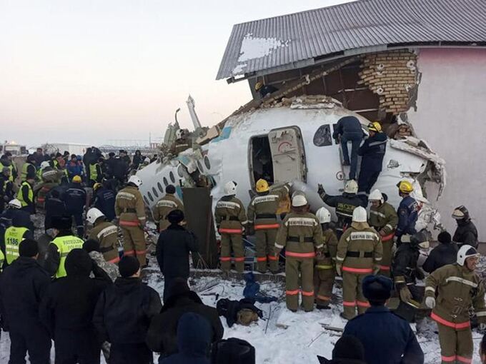Flugzeugabsturz in Kasachstan