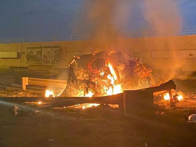 Raketenangriff auf Ghassem Soleimani Raketenangriff auf Ghassem Soleimani