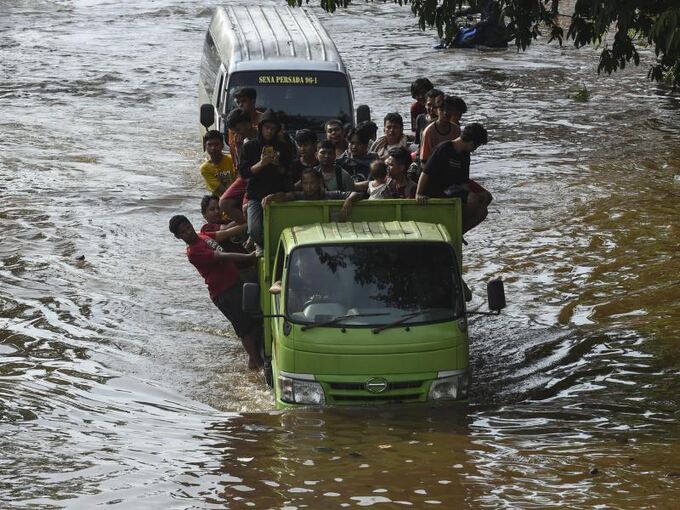 Überschwemmungen in Indonesien Überschwemmungen in Indonesien