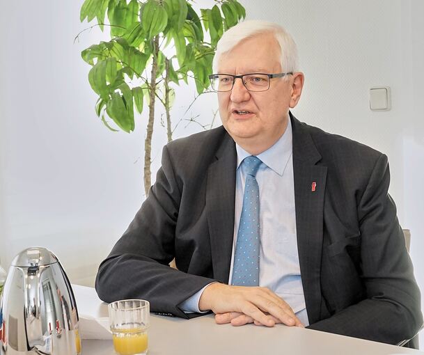 Rektor Wolfgang Ernst.Foto: Andreas Becker