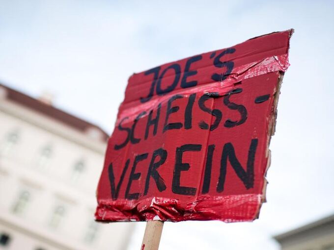 Protest gegen Siemens