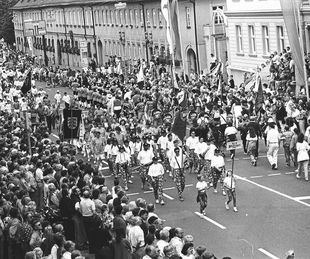 1993 war das Landesturnfest zuletzt zu Gast in Ludwigsburg. In diesem Jahr werden bis zu 100 000 Besucher erwartet. Archivfoto: Richard Zeller