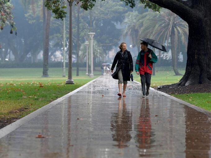Regen in Sydney