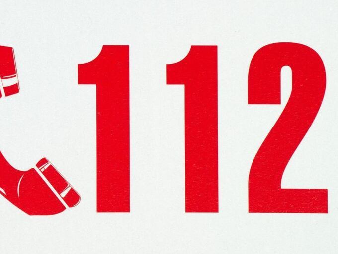 Die Rufnummer der Feuerwehr - «112»