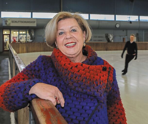 Anne Schäfer war 41 Jahre lang für die Kunsteisbahn im Einsatz. Nun genießt die 69-Jährige ihren wohlverdienten Ruhestand.Foto: Ramona Theiss