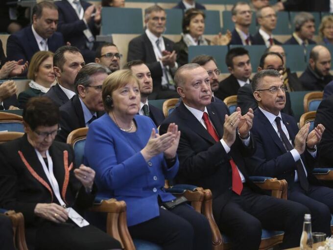 Merkel und Erodgan in Istanbul