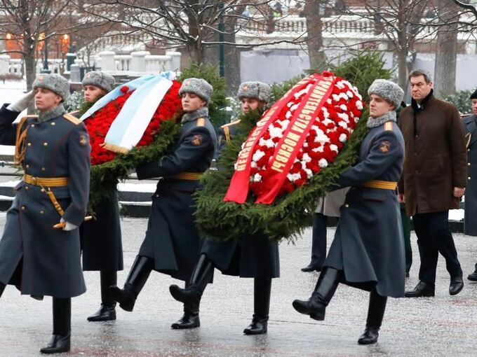 CSU-Chef Söder trifft Kremlchef Putin in Moskau - Überregionales - Ludwigsburger Kreiszeitung