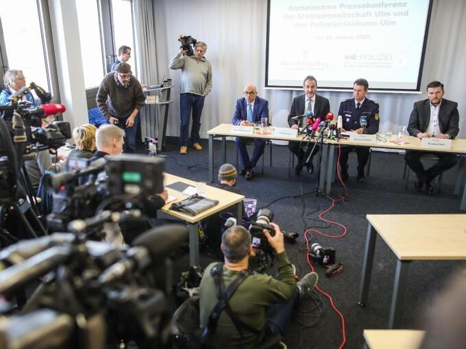Pressekonferenz der Staatsanwaltschaft Ulm