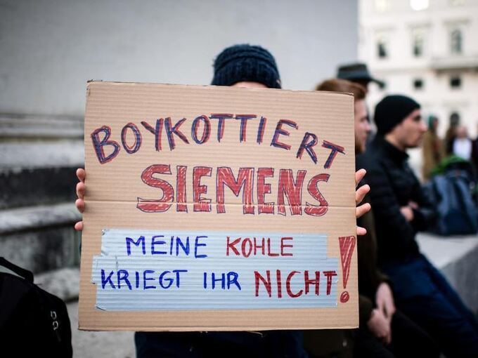 Proteste vor Siemens-Hauptversammlung erwartet