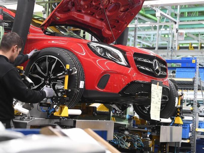 Produktion Mercedes-Benz