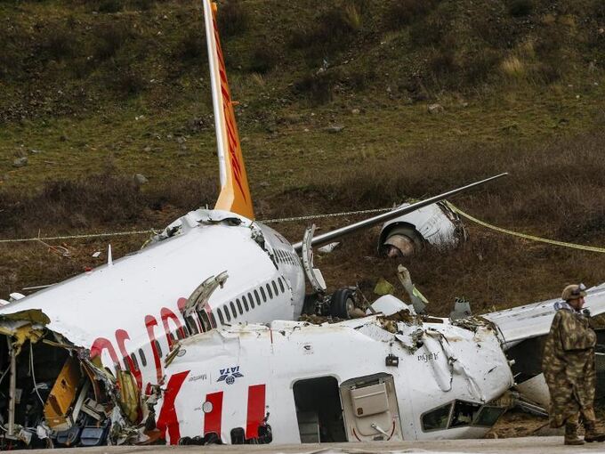 Flugzeug verunglückt
