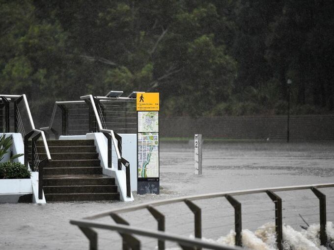 Starke Regenfälle in New South Wales