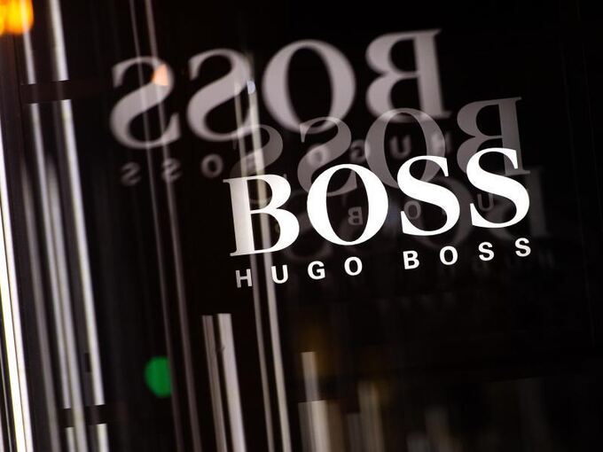 Das Logo von Hugo Boss