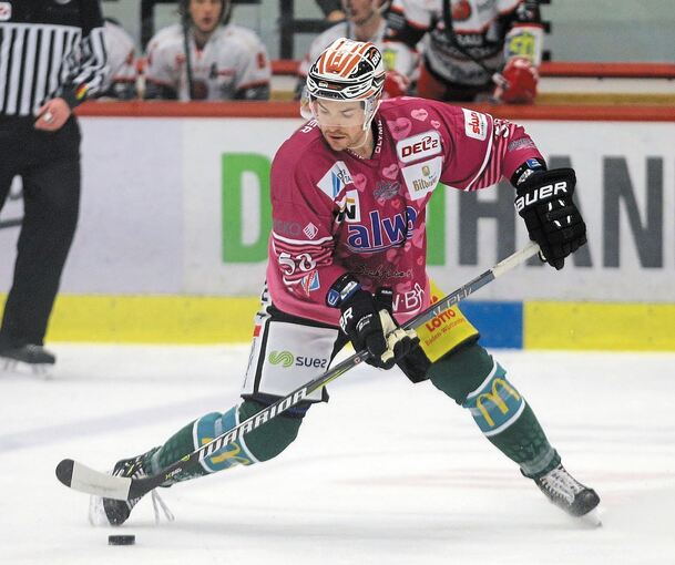 Debüt im Steelers-Trikot geglückt: Mychal Monteith kam von den Lausitzer Füchsen nach Bietigheim. Foto: Baumann