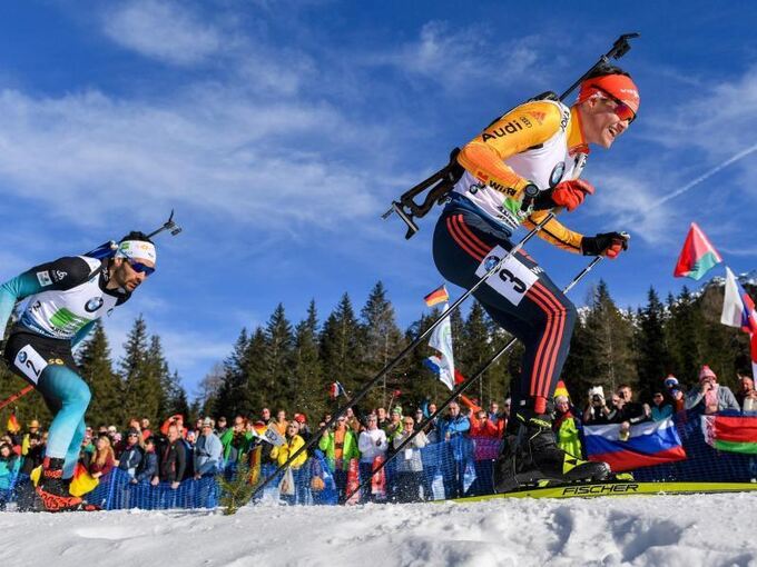 Biathlon Wm Silber Fur Damen Bronze Fur Herren Sport