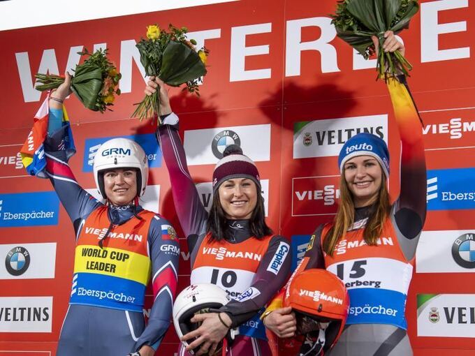 Turbulenter Rodel Weltcup Sieg Fur Ludwig Sport Ludwigsburger Kreiszeitung