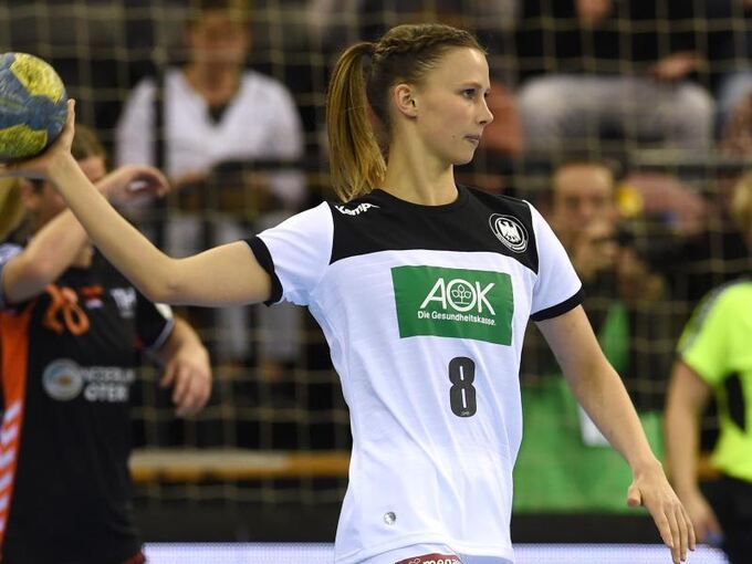 Die deutsche Handball-Nationalspielerin Nele Reimer