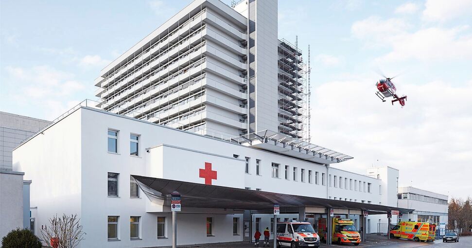 Klinikum in Ludwigsburg: Operation sind hier am Donnerstag verschoben worden – wie auch in Bietigheim und Markgröningen. Foto: Holm Wolschendorf