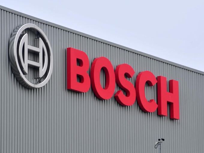 Das Logo und der Schriftzug «Bosch»