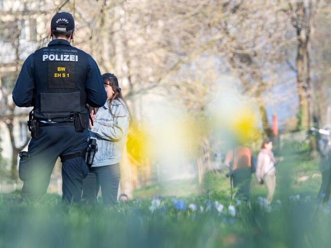 Polizei in Stuttgart