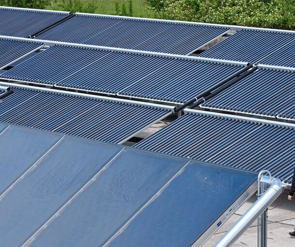 Ein Thema für Erligheim könnte auch Solarthermie sein.