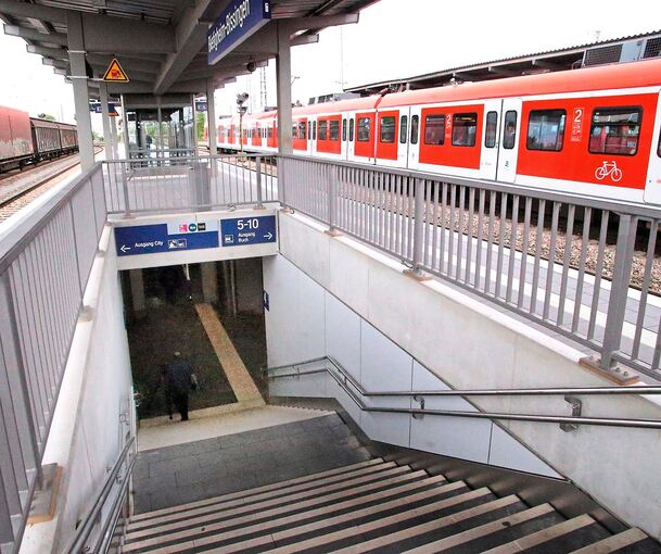 In Bietigheim-Bissingen stoppt am Mittwochnachmittag keine S-Bahn.