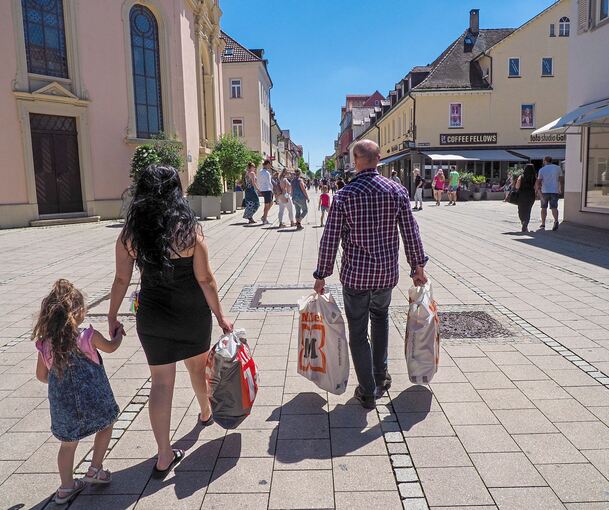 Rund eine Milliarde Euro werden allein im stationären Einzelhandel in Ludwigsburg umgesetzt.