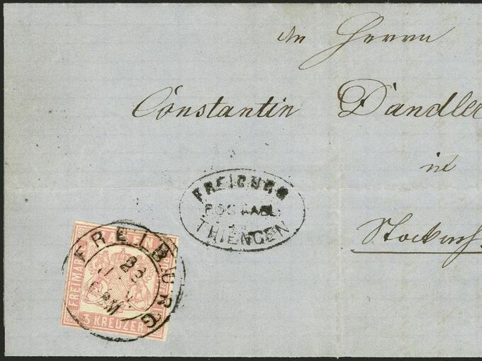 Briefmarke «Stockach Provisorium»